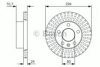 BOSCH 0 986 479 U68 Brake Disc